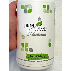 New Sealed Pure Selects Platinum Dishwashing Soap Concentrate Detergent Natural